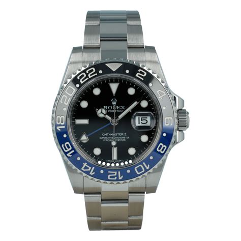 rolex batman segunda mano|rolex gmt master 2 batman.